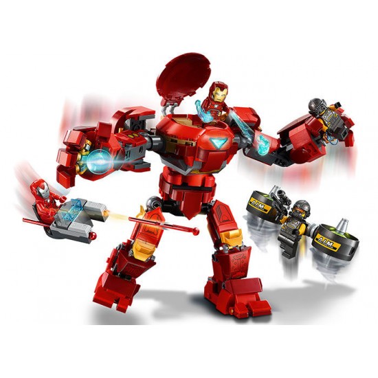 Iron Man Hulkbuster contra AIM. Agent (76164)