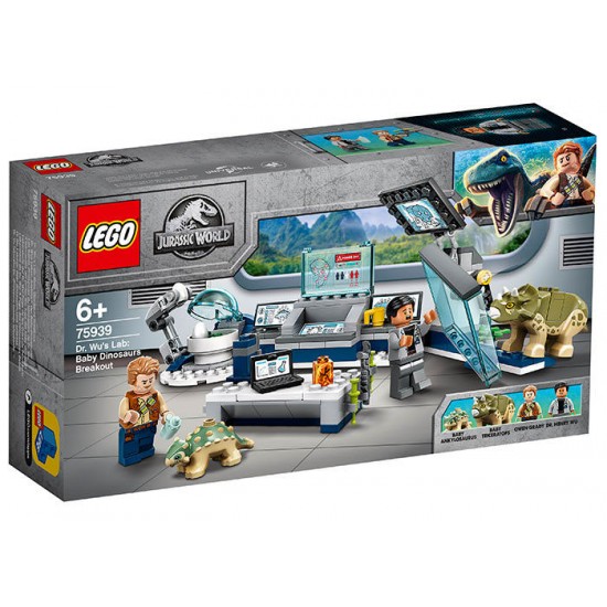 Laboratorul Dr. Wu: Evadarea puilor de dinozaur (75939)