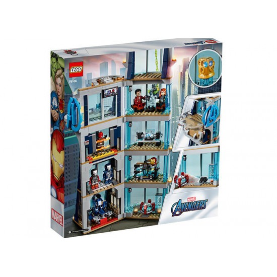 LEGO Marvel Super Heroes - Lupta din turn a Razbunatorilor 76166