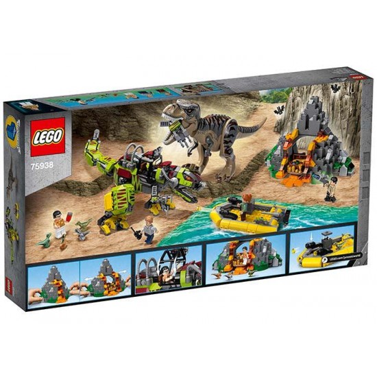 LEGO Jurassic World - Lupta T-Rex contra Dino-Mech 75938