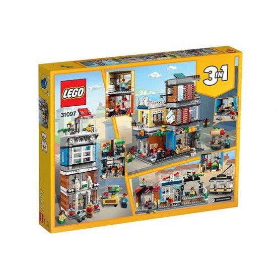 LEGO Creator - Magazin de animale si cafenea 31097