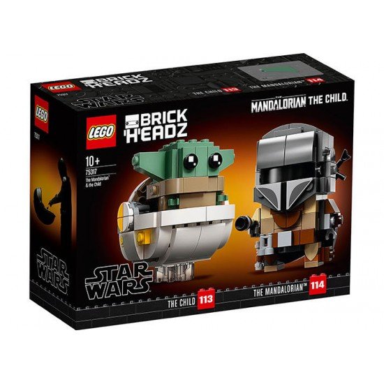 LEGO Brick Headz - Mandalorian si Copilul 75317