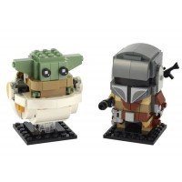 LEGO Brick Headz - Mandalorian si Copilul 75317