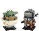 LEGO Brick Headz - Mandalorian si Copilul 75317