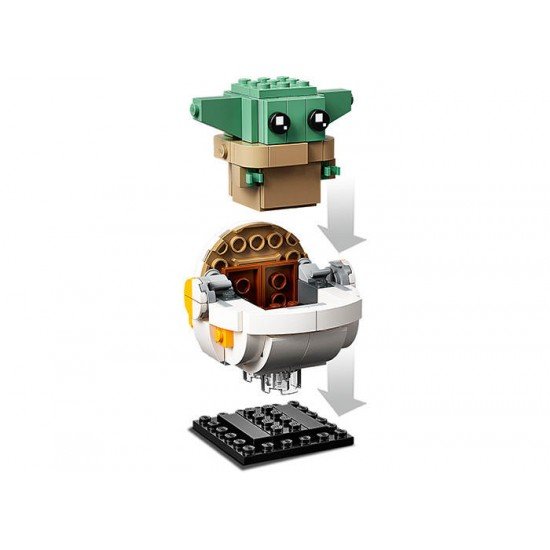 LEGO Brick Headz - Mandalorian si Copilul 75317