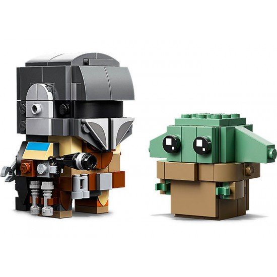 LEGO Brick Headz - Mandalorian si Copilul 75317