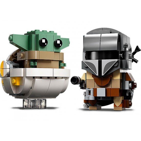 LEGO Brick Headz - Mandalorian si Copilul 75317