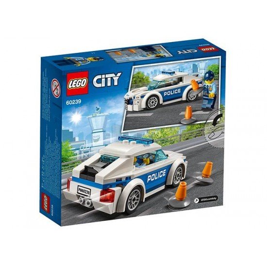 LEGO City - Masina de politie pentru patrulare 60239