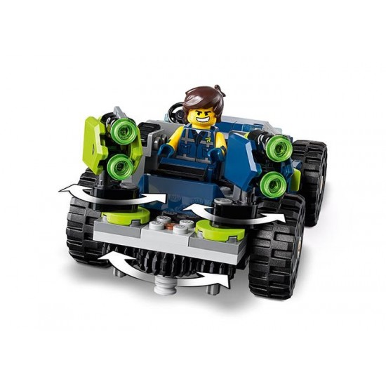 LEGO Movie - Masina de teren extrema a lui Rex! 70826
