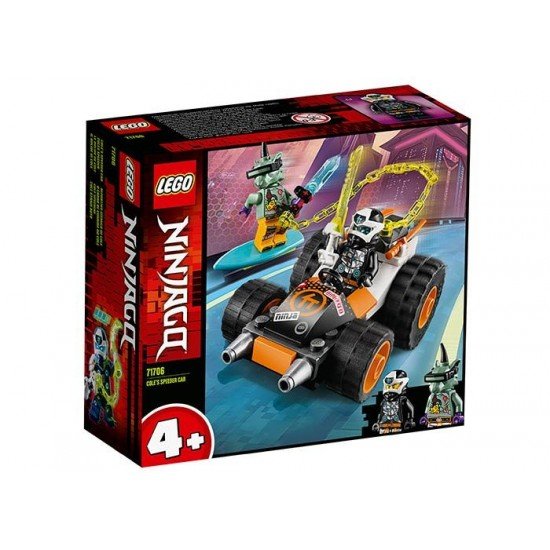 LEGO Ninjago - Masina de viteza a lui Cole 71706