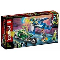 LEGO Ninjago - Masinile de curse ale lui Jay si Lloyd 71709