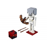 LEGO Minecraft - Minecraft Schelet BigFig si cub de magma 21150
