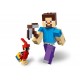 LEGO Minecraft - Minecraft Steve BigFig cu papagal 21148