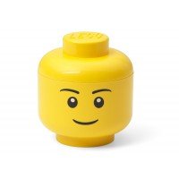 Mini cutie depozitare cap minifigurina LEGO baiat 40331724