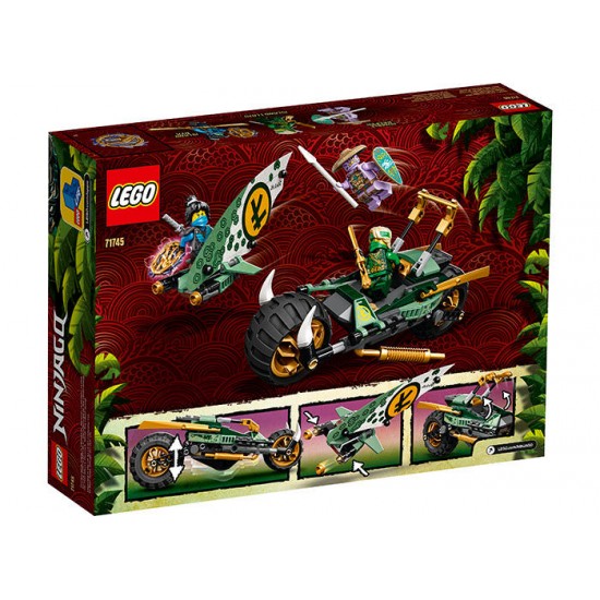 Motocicleta de jungla al lui Lloyd