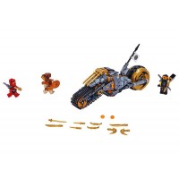 LEGO Ninjago - Motocicleta de teren a lui Cole 70672