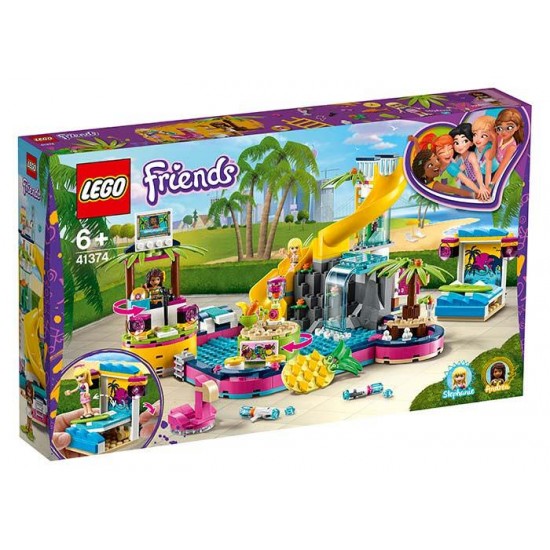 LEGO Friends - Petrecerea la piscina a Andreei 41374