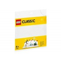 LEGO Classic - Placa de baza alba 11010