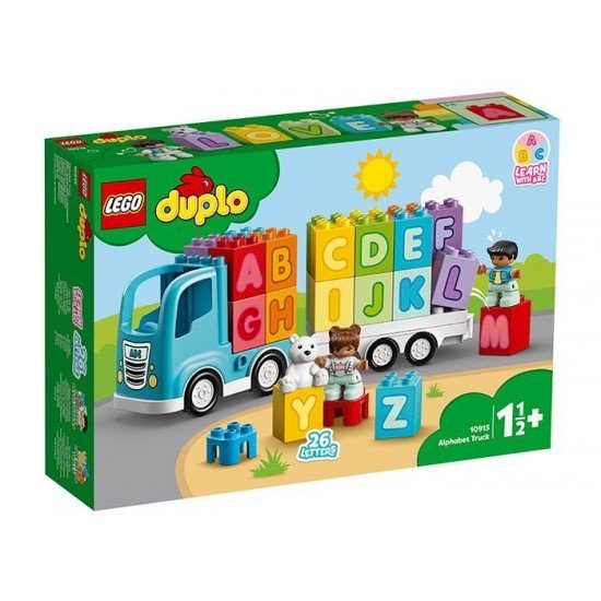 LEGO Duplo - Primul meu camion cu litere 10915