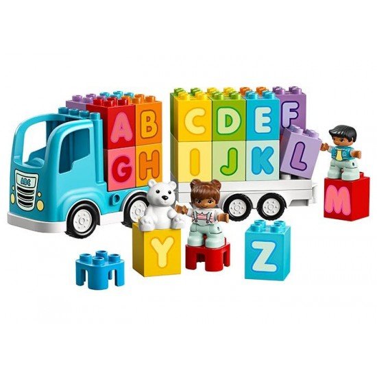 LEGO Duplo - Primul meu camion cu litere 10915