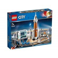 LEGO City - Racheta pentru spatiul indepartat si Centrul de comanda al lansarii