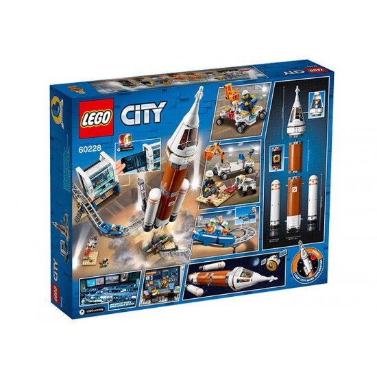 LEGO City - Racheta pentru spatiul indepartat si Centrul de comanda al lansarii