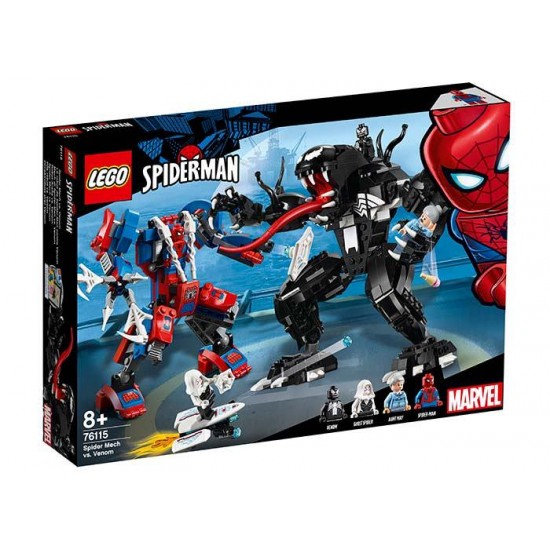 LEGO Marvel Super Heroes - Robotul paianjen contra Venom 76115