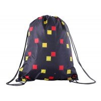 Sac sport LEGO Faces - Negru 10034-2007