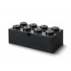 Sertar de birou LEGO 2x4 negru
