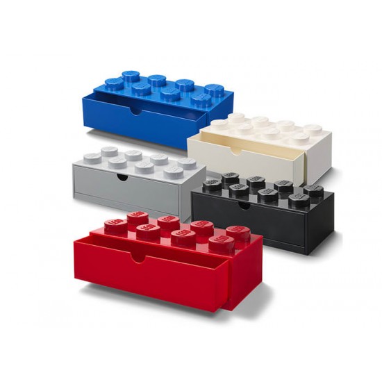 Sertar de birou LEGO 2x4 negru