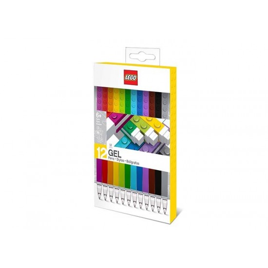Set 12 pixuri cu gel LEGO 51639