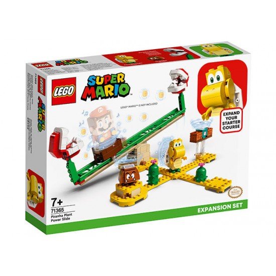 LEGO Super Mario - Set de extindere Toboganul Plantei Piranha 71365