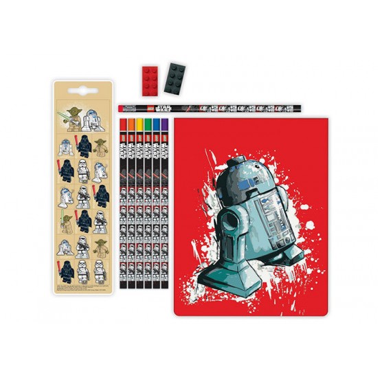 Set rechizite si caiet LEGO Star Wars 52232