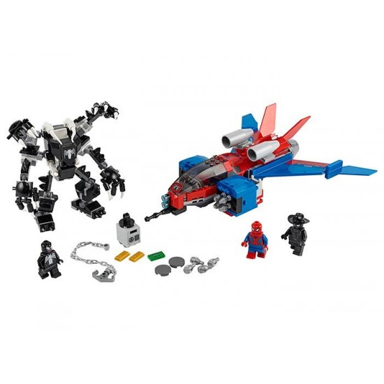 LEGO Marvel Super Heroes - Spiderjet contra Robotul Venom 76150
