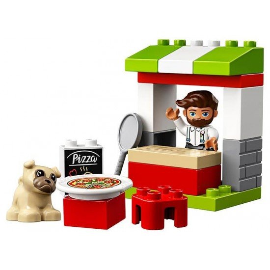 LEGO Duplo - Stand cu pizza 10927