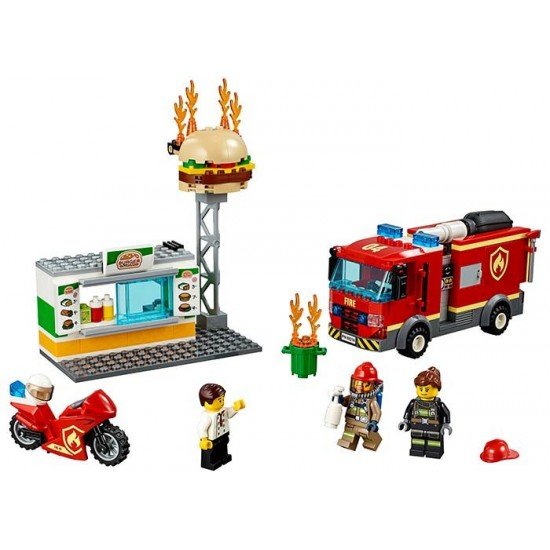 LEGO City - Stingerea incendiului de la Burger Bar 60214