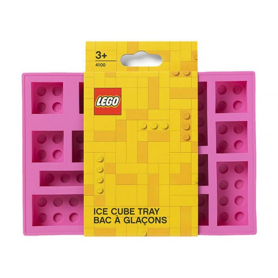 Tava cuburi de gheata LEGO - Roz (41000002)