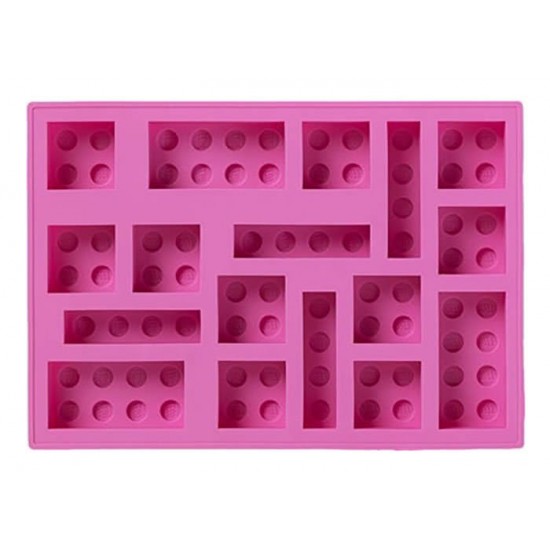 Tava cuburi de gheata LEGO - Roz (41000002)