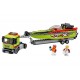 LEGO City - Transportor de barca de curse 60254