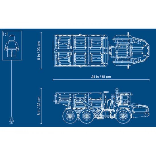 LEGO Technic - Transportor Volvo 6x6 (42114)