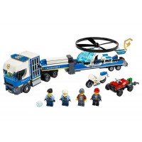 LEGO City - Transportul elicopterului de politie 60244