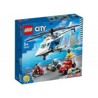 LEGO City - Urmarire cu elicopterul politiei 60243