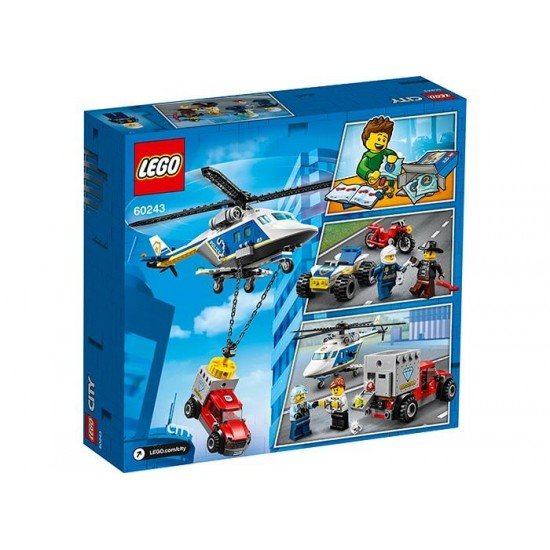 LEGO City - Urmarire cu elicopterul politiei 60243