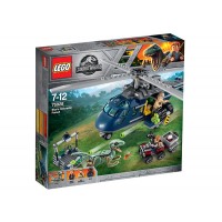 LEGO Jurassic World - Urmarirea elicopterului albastru 75928