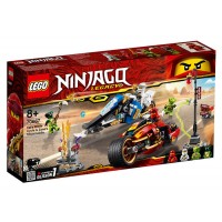 LEGO Ninjago - Vehiculele lui Kai si Zane - Motociclete Blade si snowmobilul 