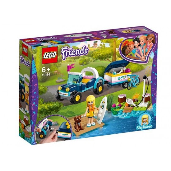 LEGO Friends - Vehiculul cu remorca al Stephaniei 41364