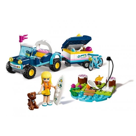 LEGO Friends - Vehiculul cu remorca al Stephaniei 41364