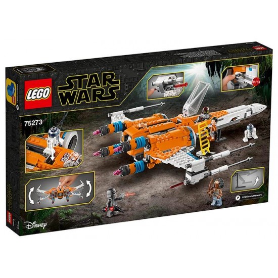 LEGO Star Wars - X-wing Fighter  al lui Poe Dameron 75273