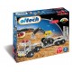 Set constructie Eitech - Camion cu remorca si excavator 375 piese