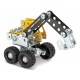 Set constructie Eitech - Camion cu remorca si excavator 375 piese